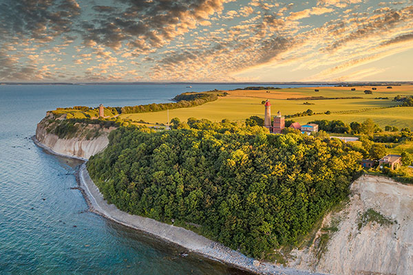 Luftbildfoto Kap Arkona