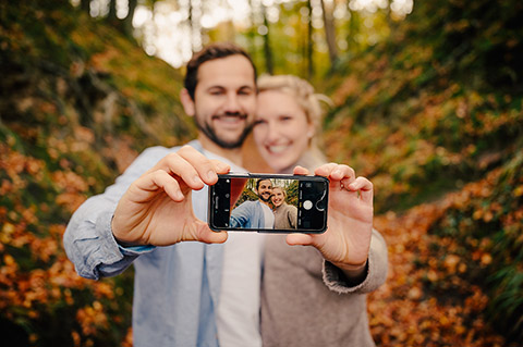 Paarshooting im Herbst