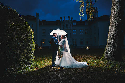 Schlosshochzeit Hohendorf im Oktober