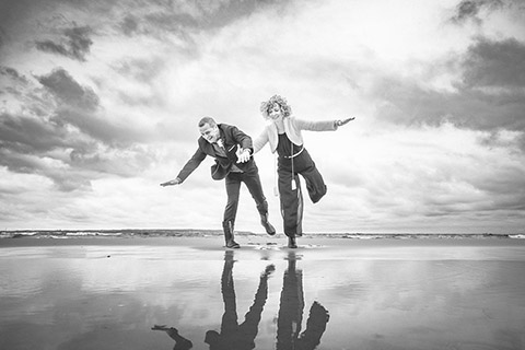 Strandhochzeit im Oktober